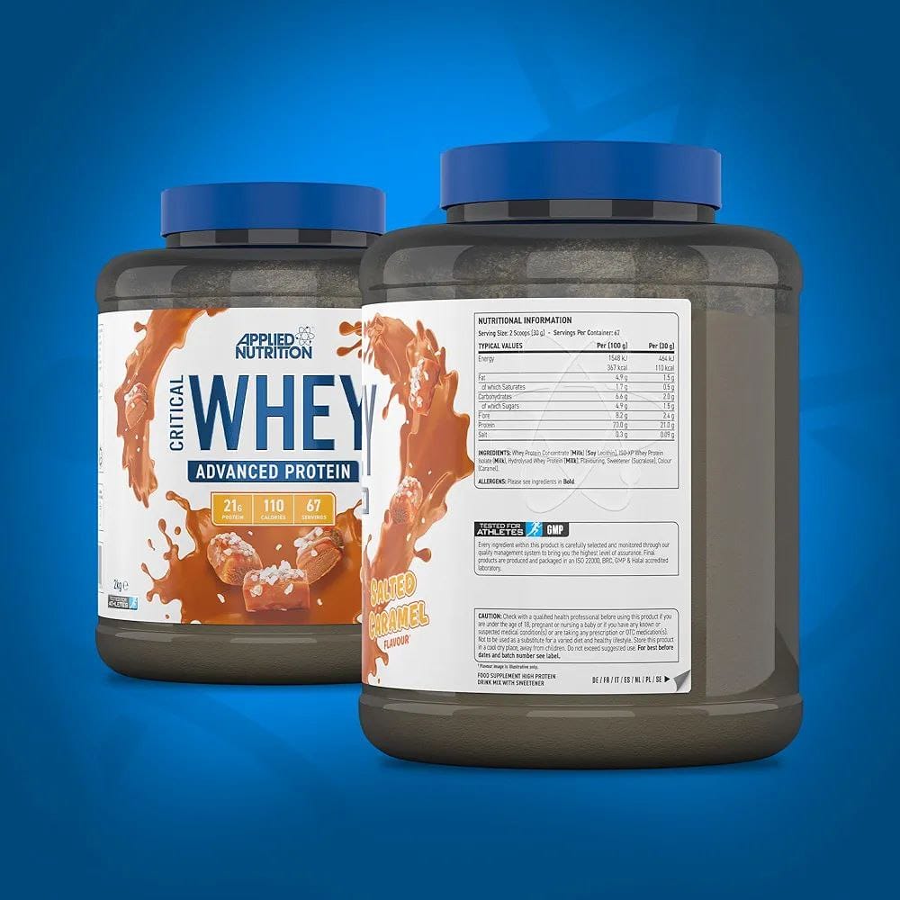 Critical Applied Salted Caramel Whey Protein