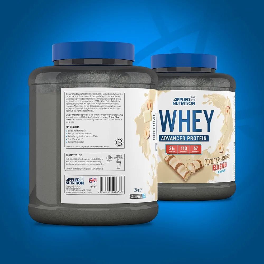 White Choco Bueno Critical Applied Whey Protein