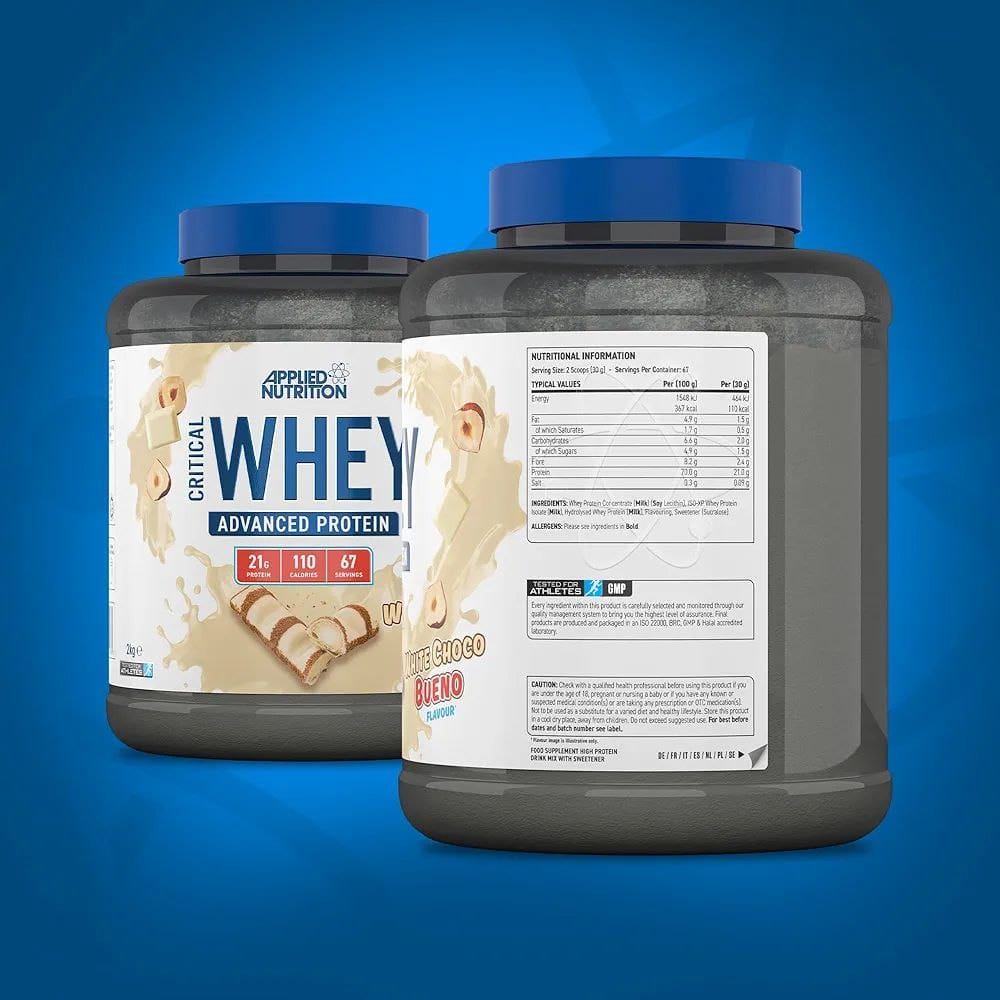 White Choco Bueno Critical Applied Whey Protein