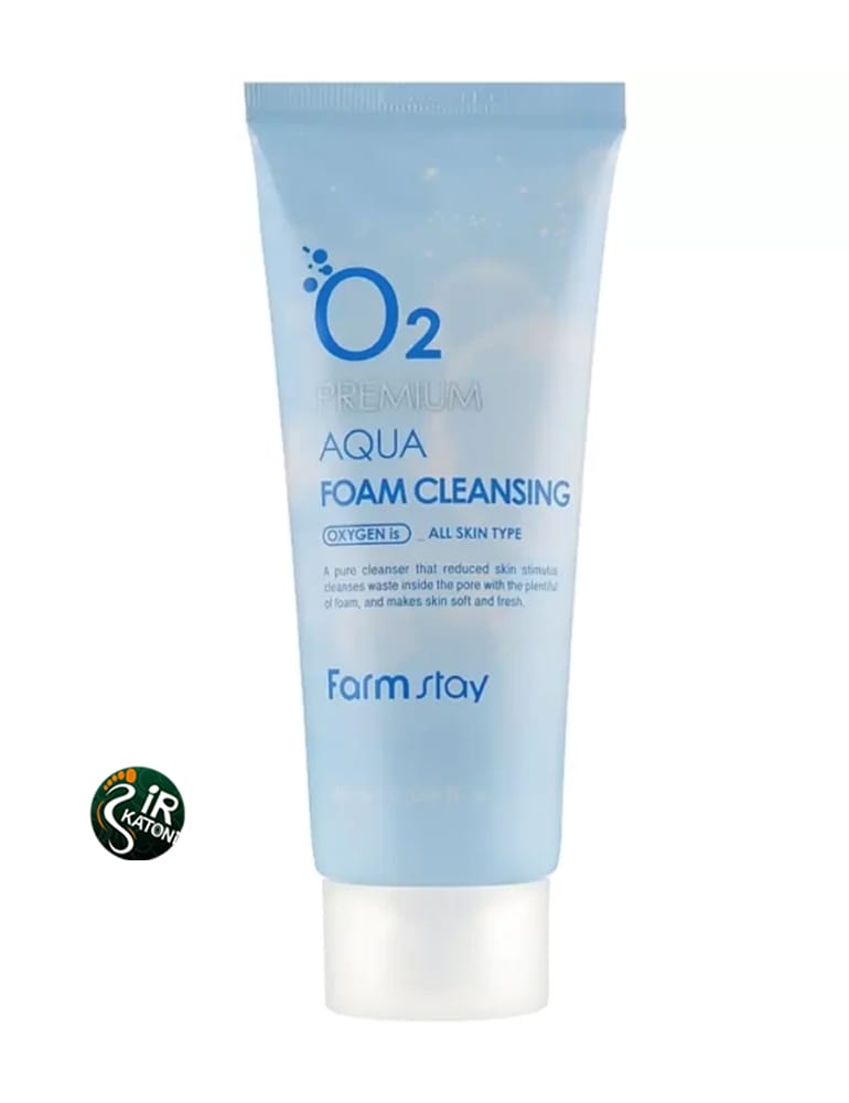 Farmstay O2 Premium foam cleanser and moisturizer