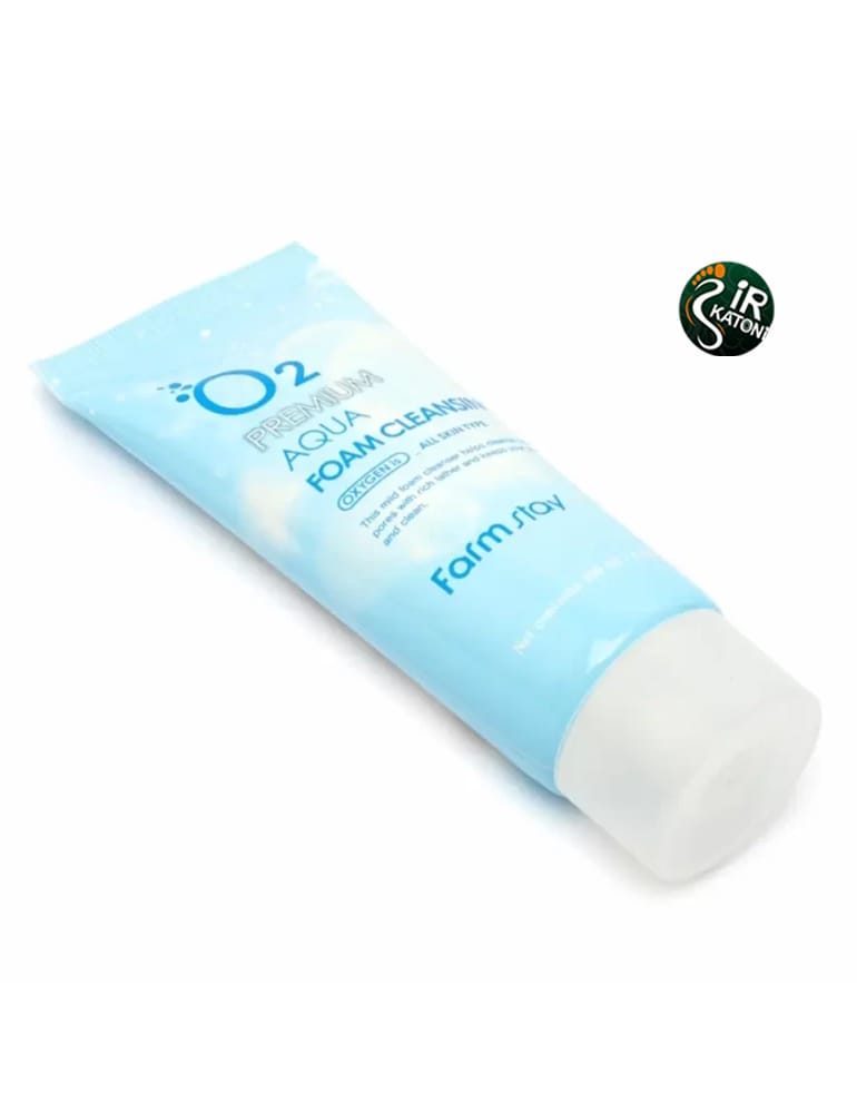 Farmstay O2 Premium foam cleanser and moisturizer