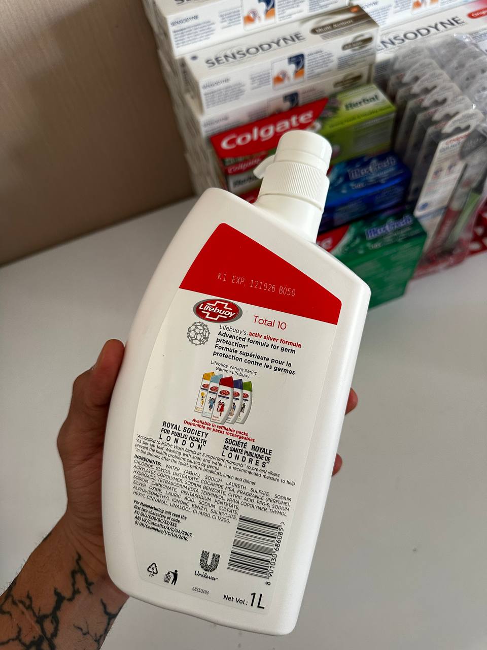 Lifebuoy Total 10 Body wash