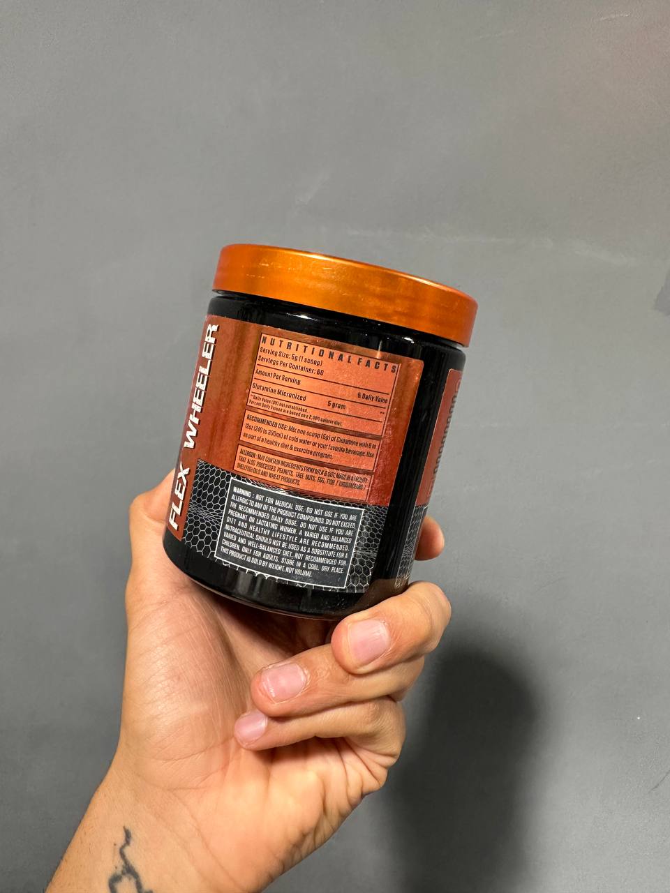 Flex Wheeler Glutamine 300g