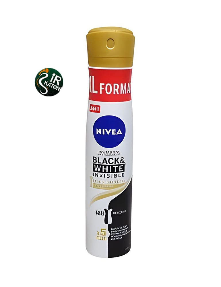 اسپری ضدتعریق زنانه نیوآ Black & White Silky Smooth 200ml