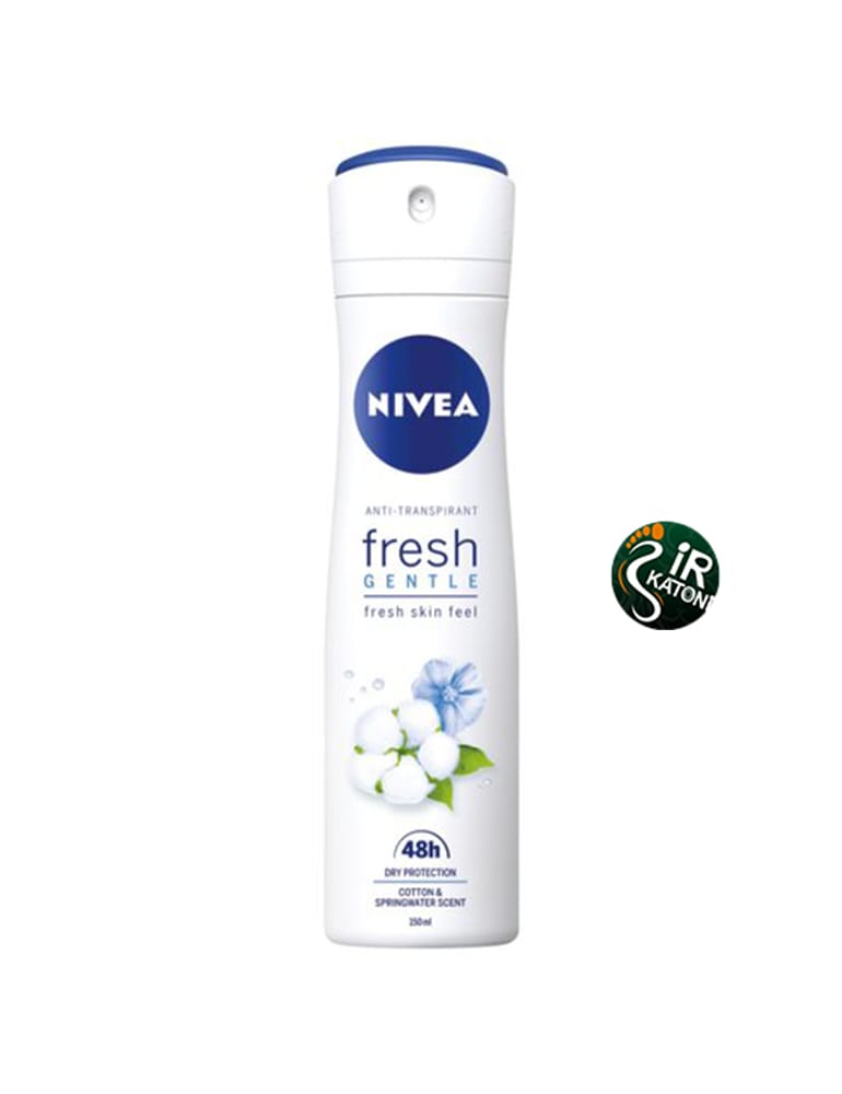 اسپری ضدتعریق زنانه نیوآ فرش جنتل 150 میل