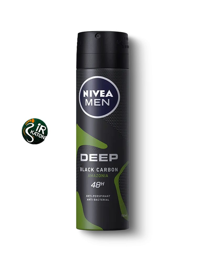 اسپری مردانه نیوآ دیپ بلک کربن آمازونیا 150 میل