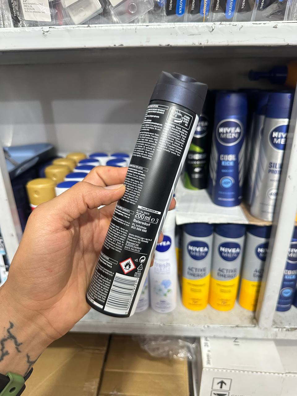 Nivea Men Black & White Invisible Fresh