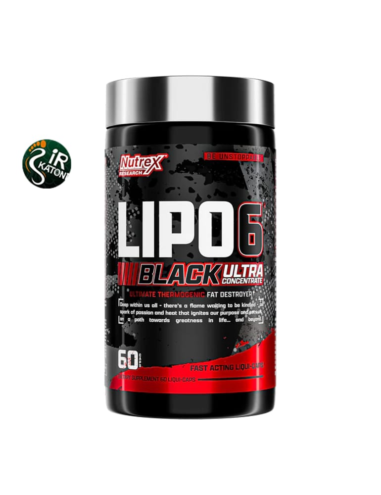 لیپو 6 بلک اولترا کنسانتره ناترکس 60 عددی