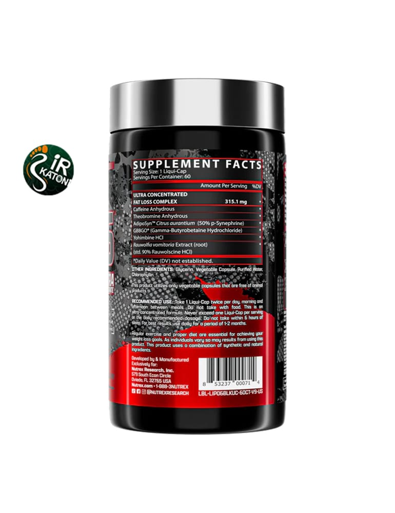 Nutrex Lipo-6 Black Ultra Concentrate