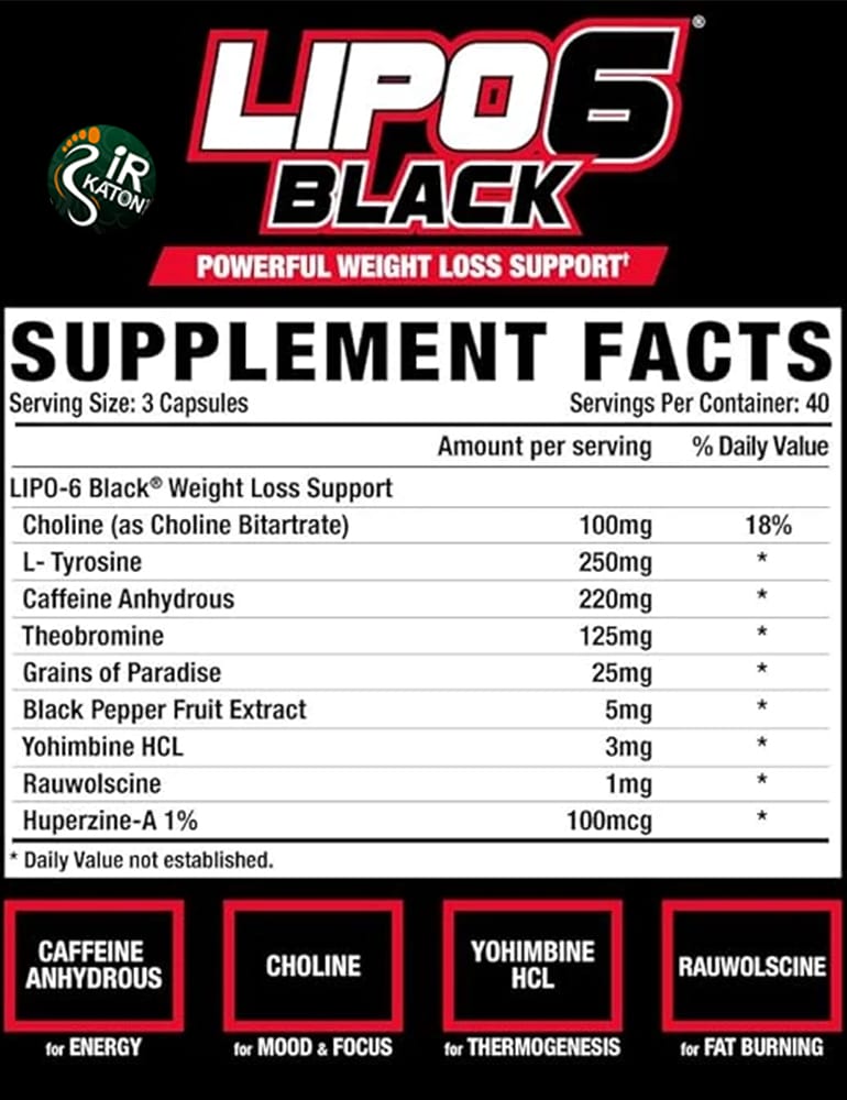 Nutrex Lipo-6 Black Ultra Concentrate