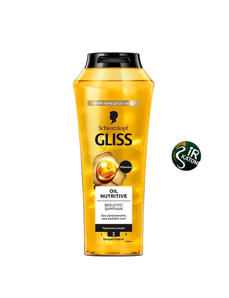 شامپو گلیس مغذی مو 500 میل