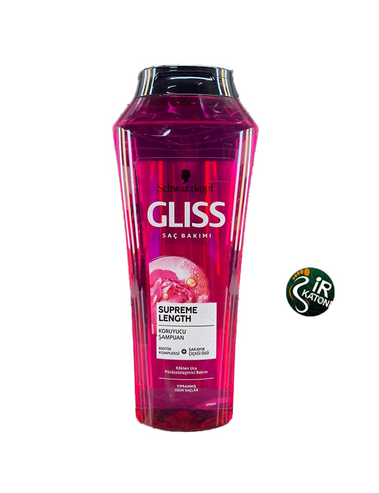 شامپو تقویت کننده موهای بلند گلیس 500 میل