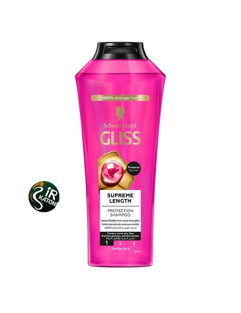شامپو تقویت کننده موهای بلند گلیس 500 میل