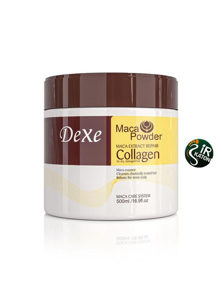 ماسک مو جوانه گندم داخل حمام کلاژن دکسی 500 میل