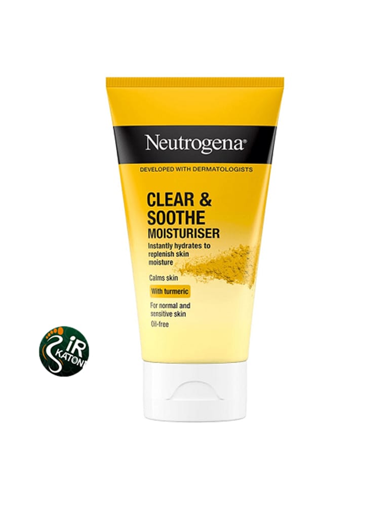 کرم آبرسان و مرطوب کننده فاقد چربی زردچوبه نوتروژینا