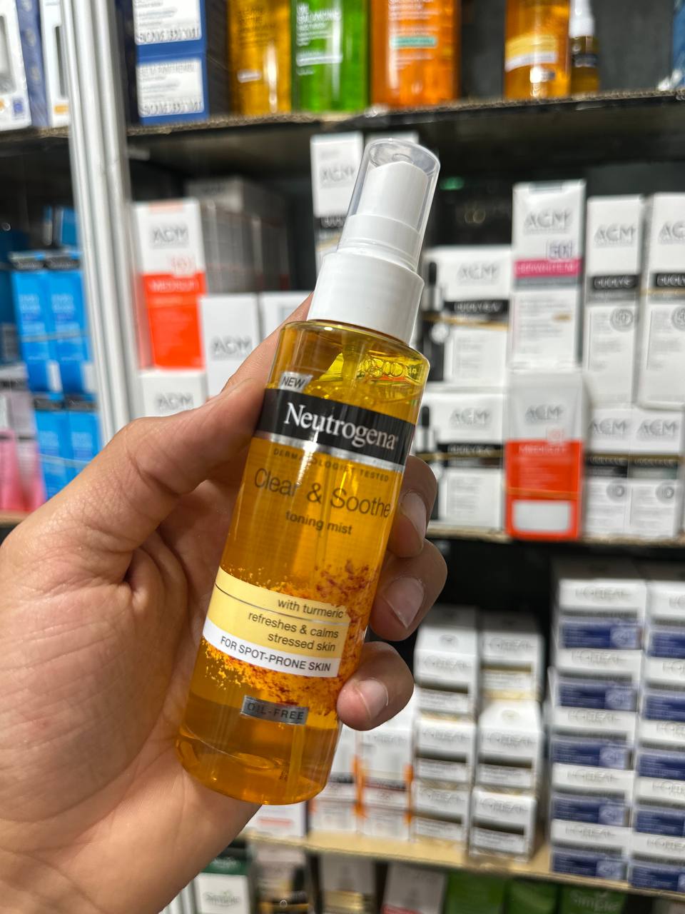 Neutrogena Soothing Clear Mist Toner