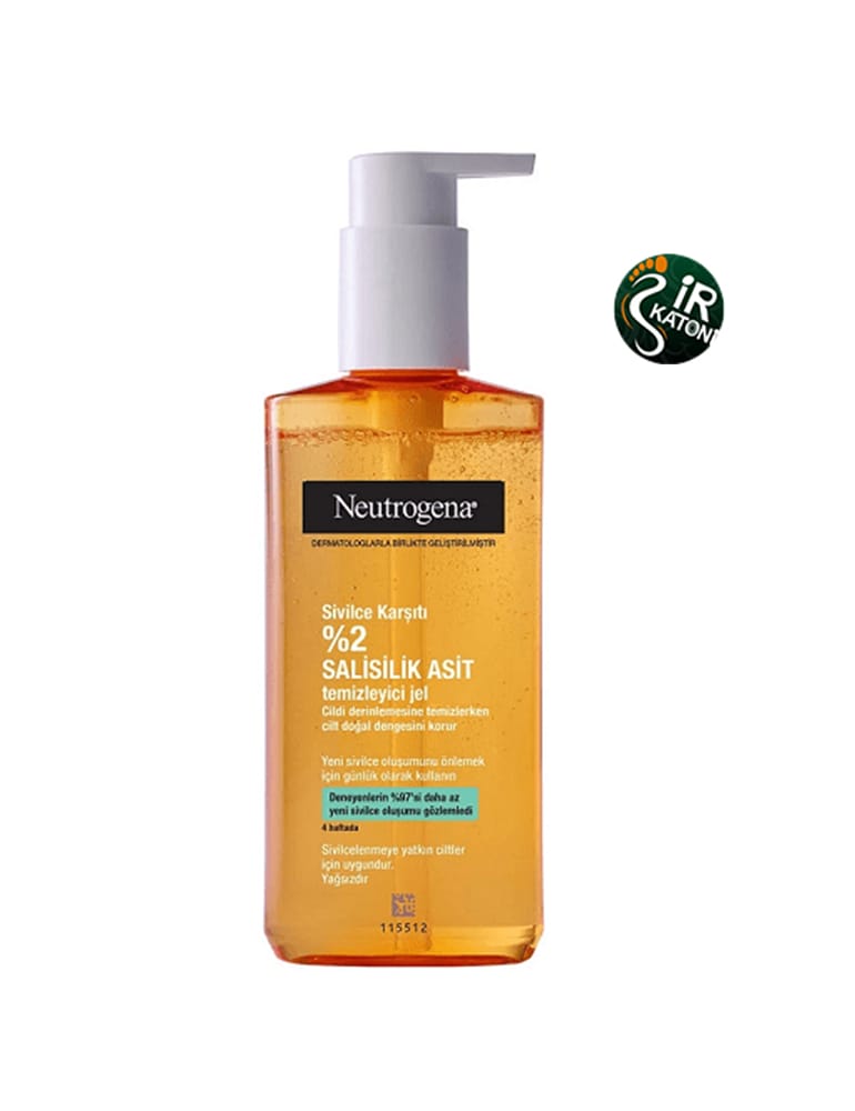 ژل شوینده صورت ضد جوش نوتروژینا 200 میل