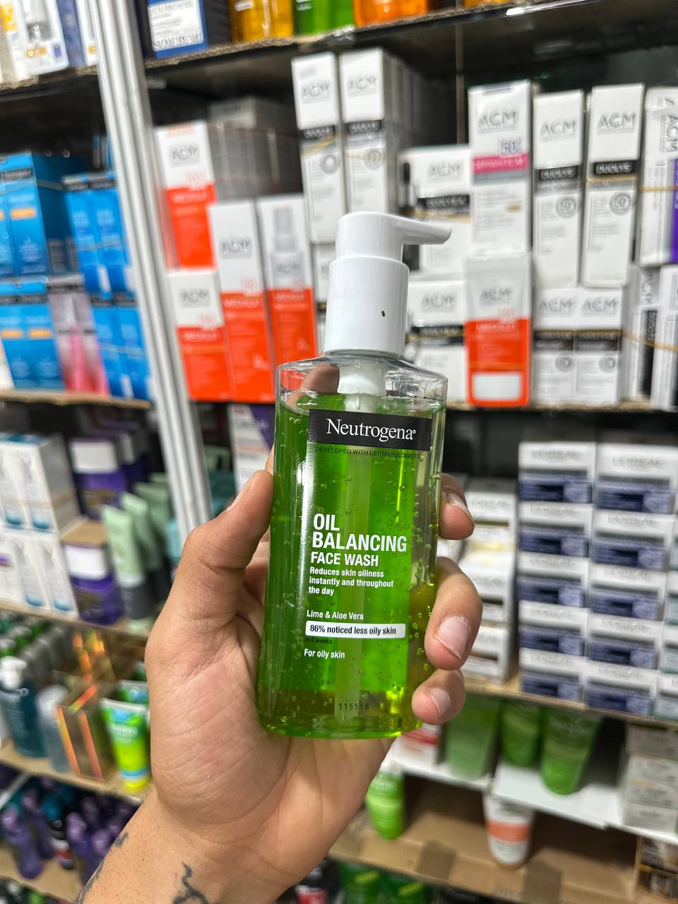 Neutrogena Oil Balancing Face Wash