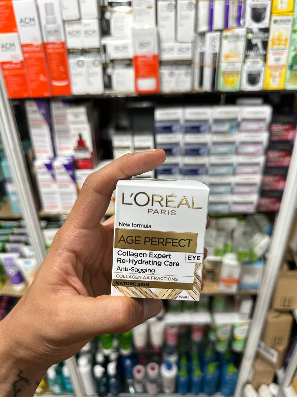 Ladies Dermo-Expertise Age Perfect Reinforcing Eye Cream Mature Skin