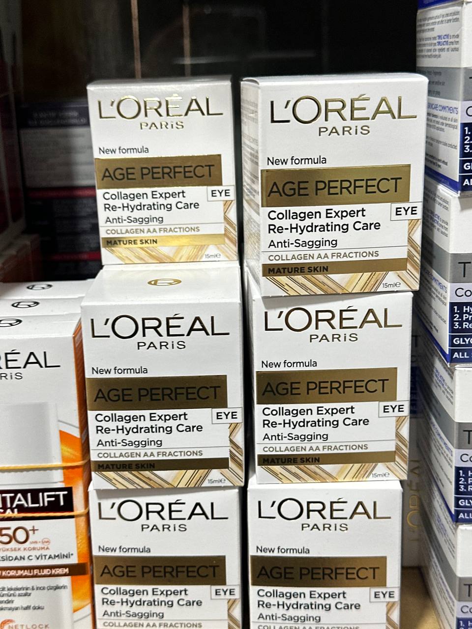 Ladies Dermo-Expertise Age Perfect Reinforcing Eye Cream Mature Skin