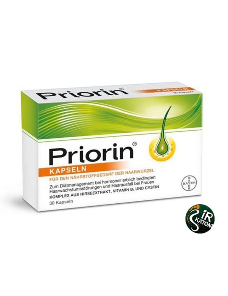 قرص پریورین (Priorin) بایر آلمانی ورق 30 تایی