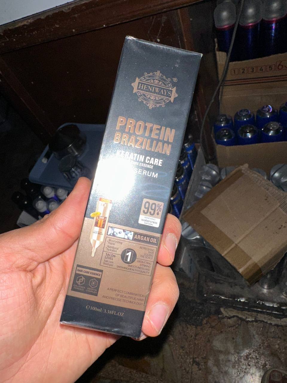 Protein Brazilian Keratin Care Hair Serum