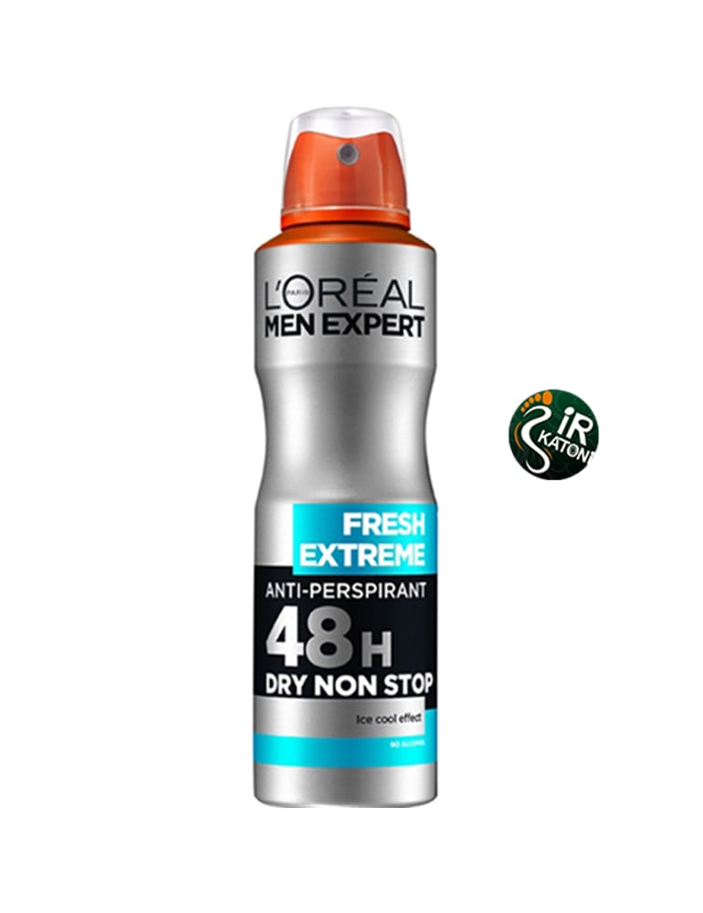 اسپری ضد تعریق مردانه لورآل Fresh Extreme