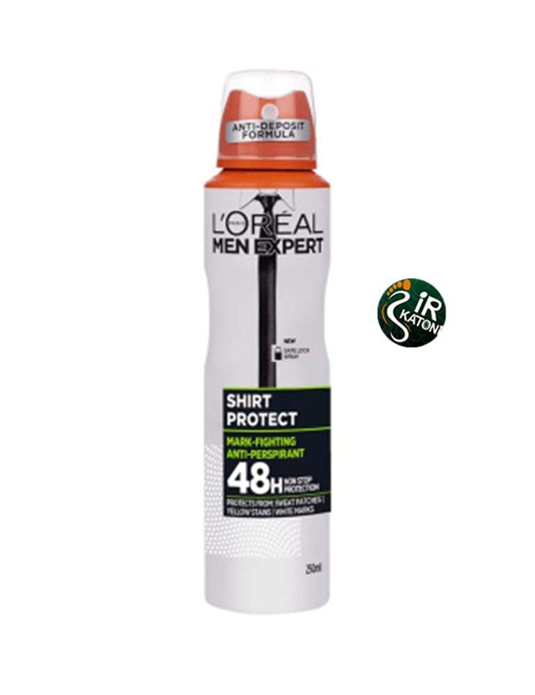 اسپری ضد تعریق مردانه لورآل Shirt Protect