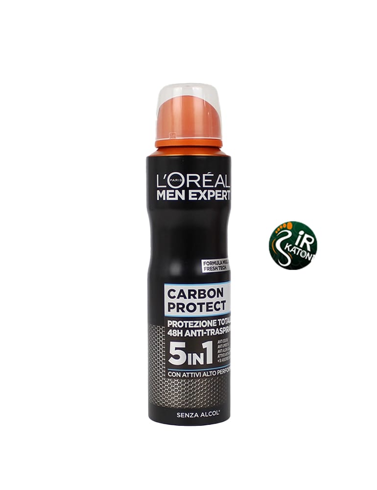 اسپری ضد تعریق مردانه لورآل Carbon Protect