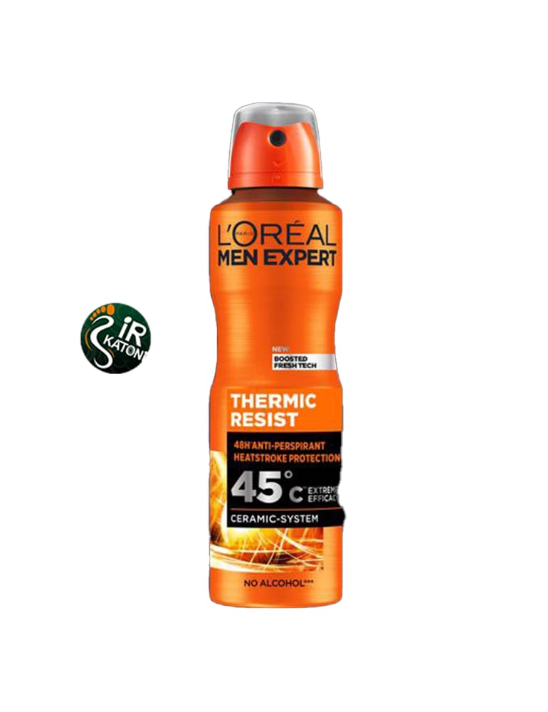 اسپری ضد تعریق مردانه لورآل Thermic Resist