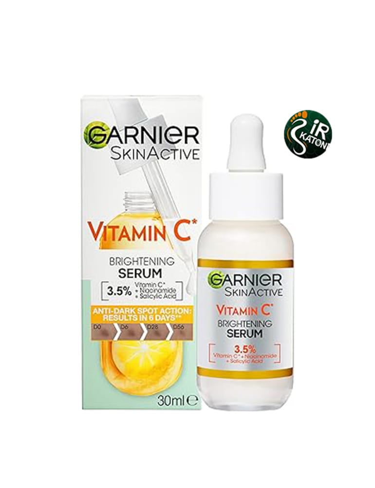 سرم ضدلک و روشن‌کننده ویتامین C گارنیر 30 میل