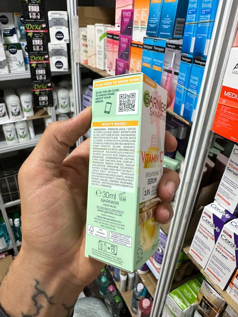 Garnier Naturals Vitamin C Anti-Dark Spot Serum