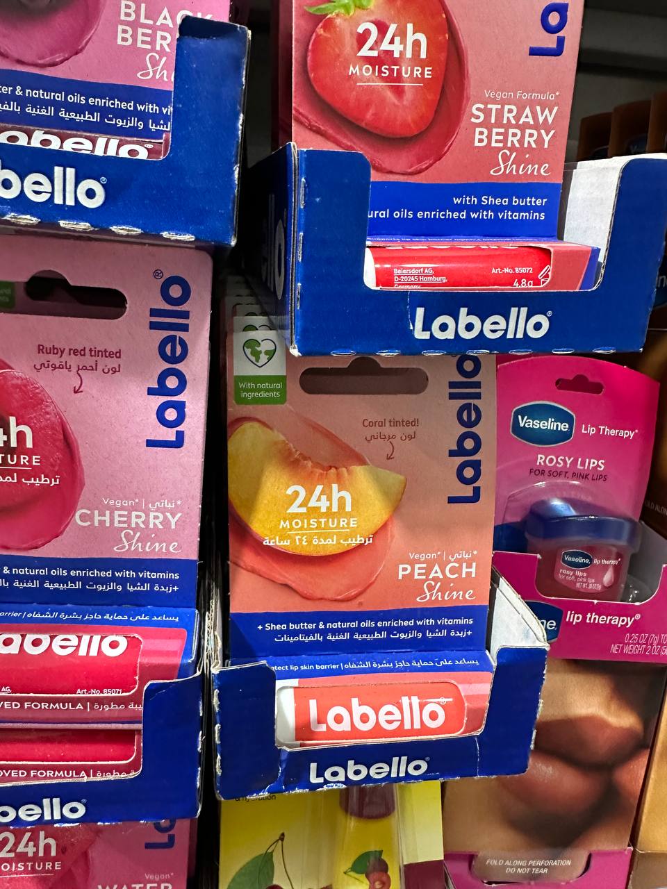 Labello Peach Shine