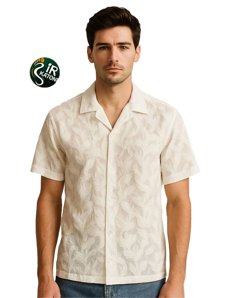 پیراهن آستین کوتاه مردانه