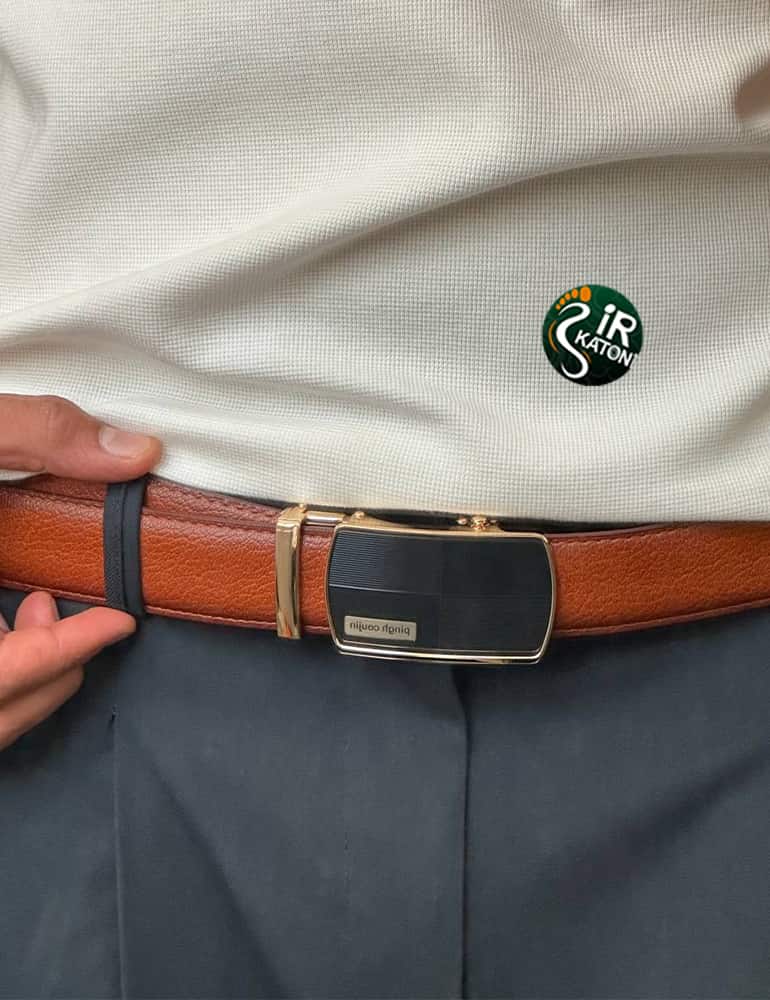 کمربند چرم مصنوعی پسرانه