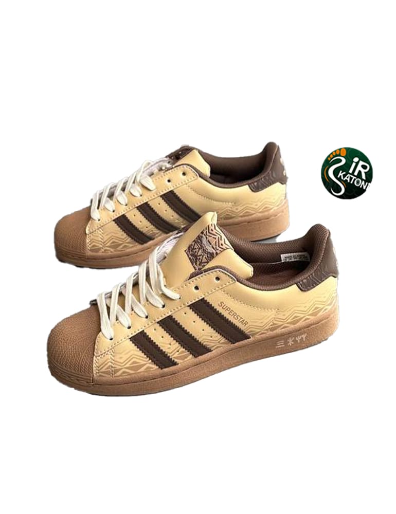 آدیداس سوپر استار تریبال بژ 👱🏻‍♀️👨🏽‍🦱