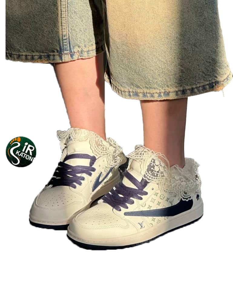 جردن 1 تراویس اسکات لوئی ویتون 👱🏻‍♀️👨🏽‍🦱