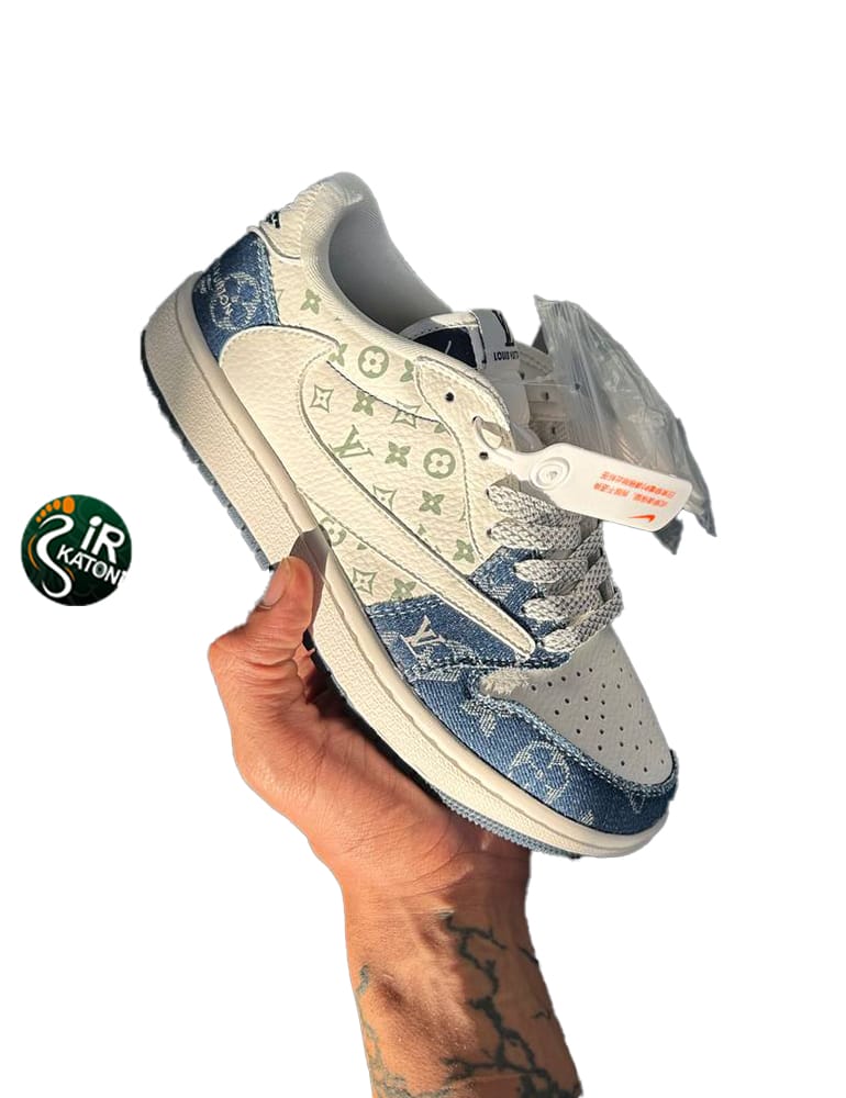 جردن 1 تراویس اسکات لوئی ویتون 👱🏻‍♀️👨🏽‍🦱