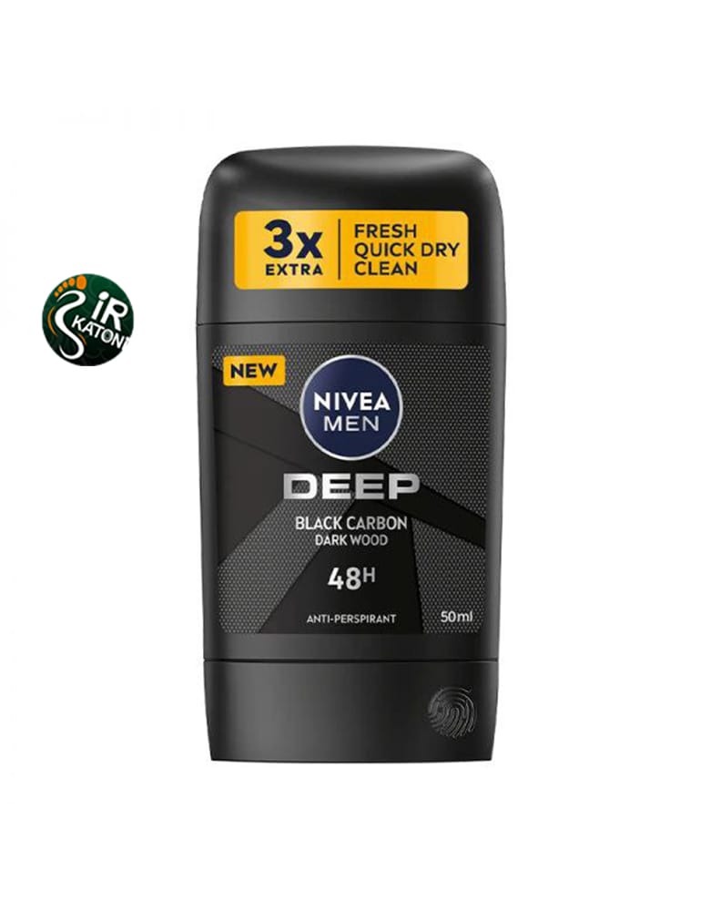 مام استیک ضد تعریق مردانه نیوآ دیپ بلک کربن