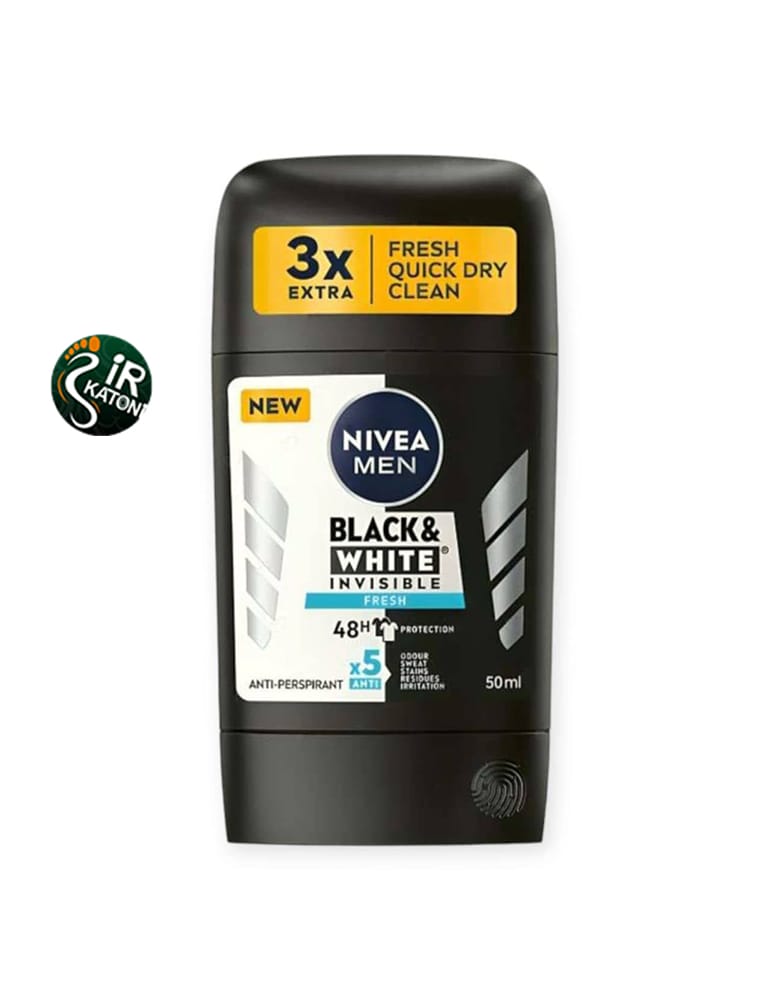 مام استیک ضد تعریق مردانه نیوآ بلک اند وایت