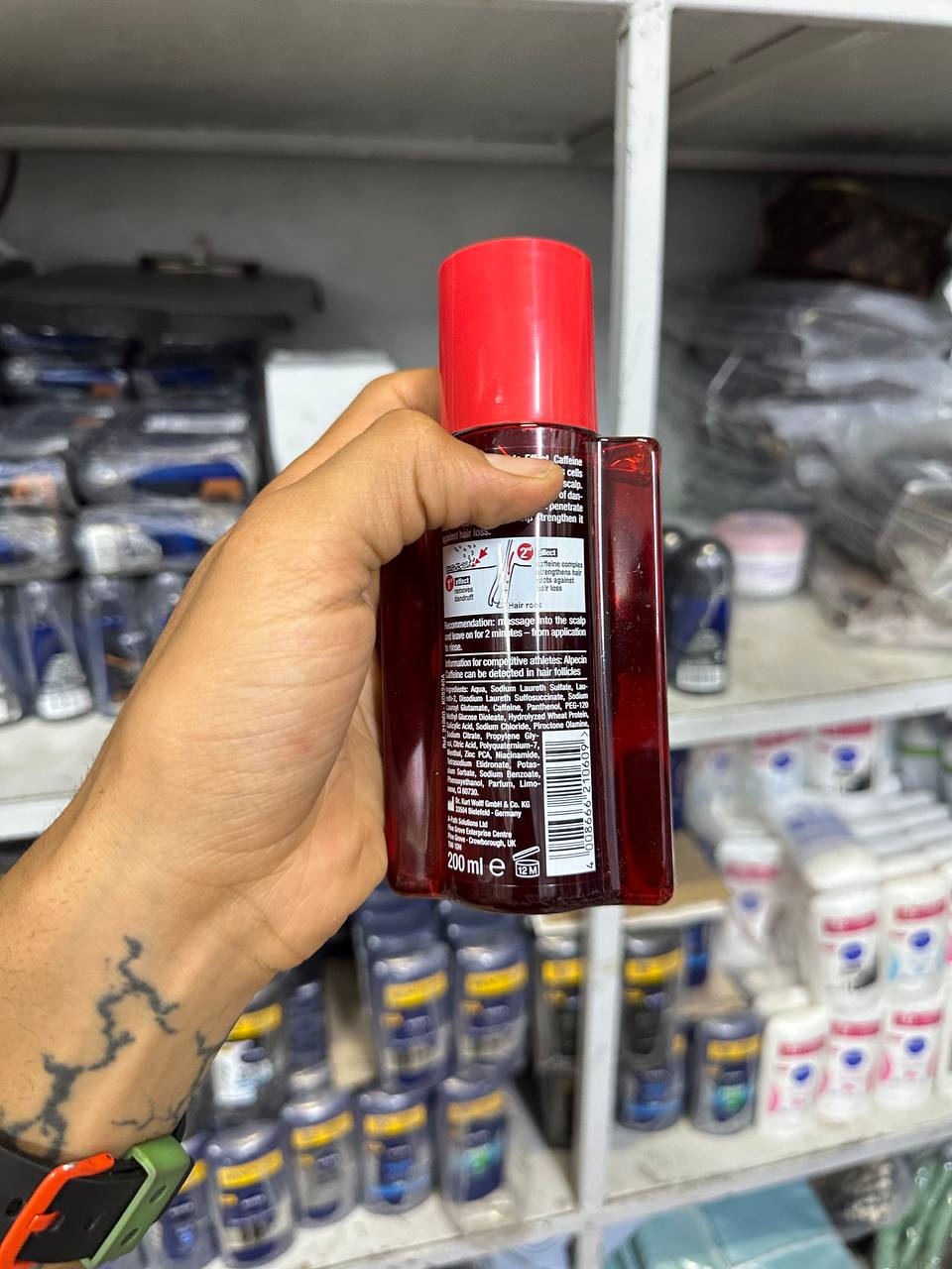 Alpecin Double Effect Anti Hair Loss & Anti Dandruff Shampoo