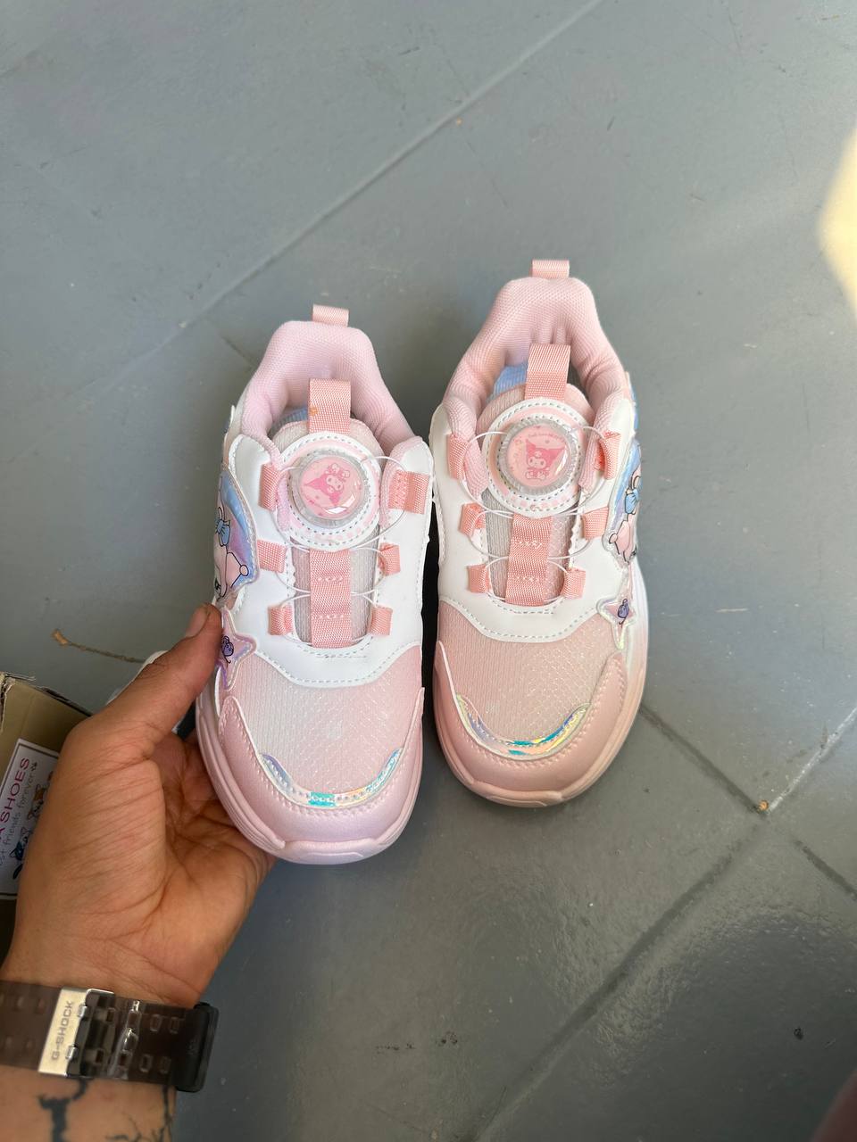 Girls' lighted sweatshirt