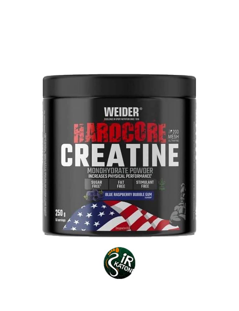 کراتین مونوهیدرات هاردکور ویدر ۲۵۰ گرم