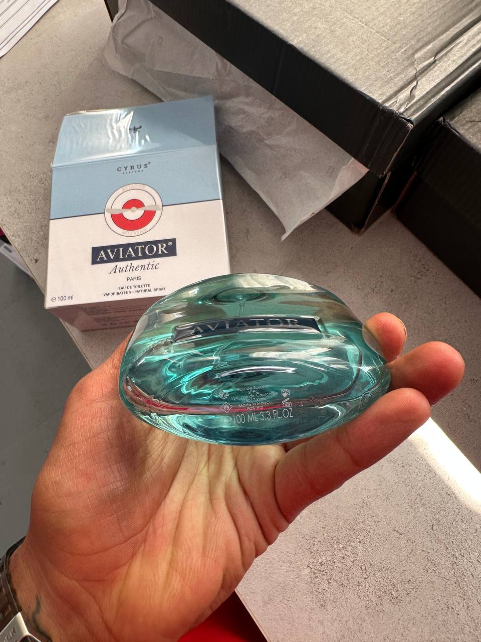 Paris Bleu Aviator Authentic