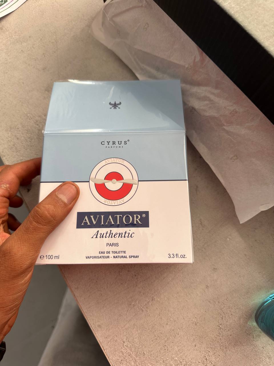 Paris Bleu Aviator Authentic