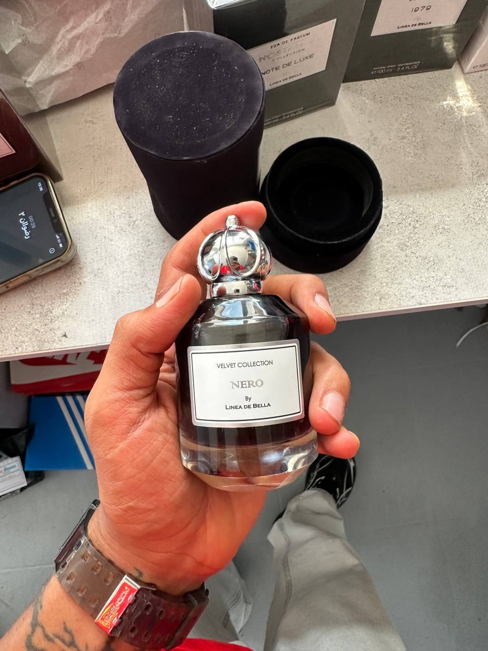 Linea De Bella Velvet Nero