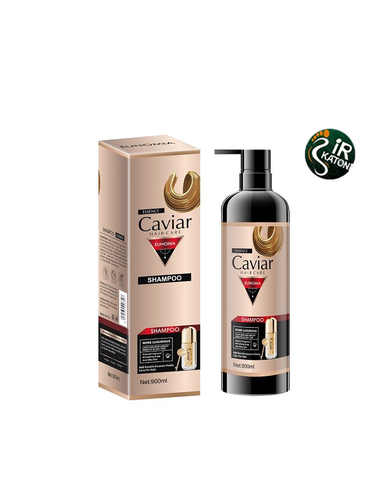 شامپو تقویت کننده و نرم کننده عصاره خاویار یونومیا 900 میل