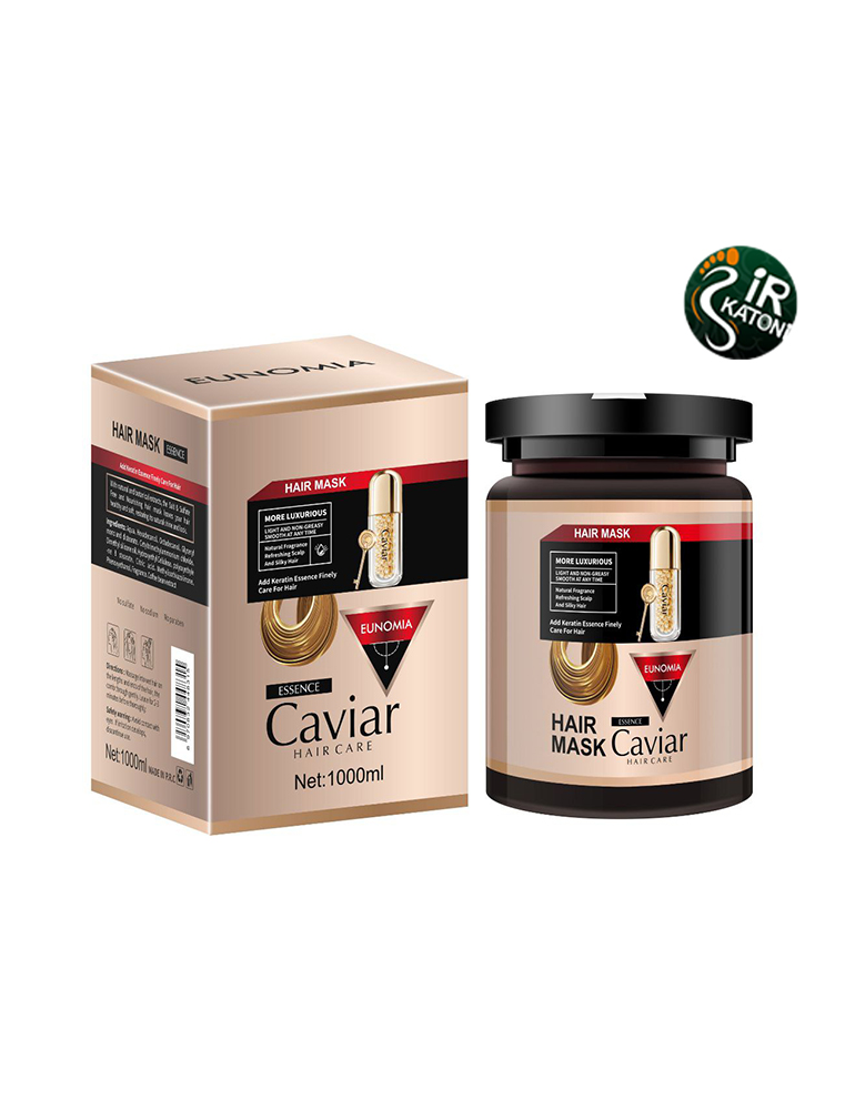 ماسک مو تقویت کننده عصاره خاویار یونومیا 1000 میل
