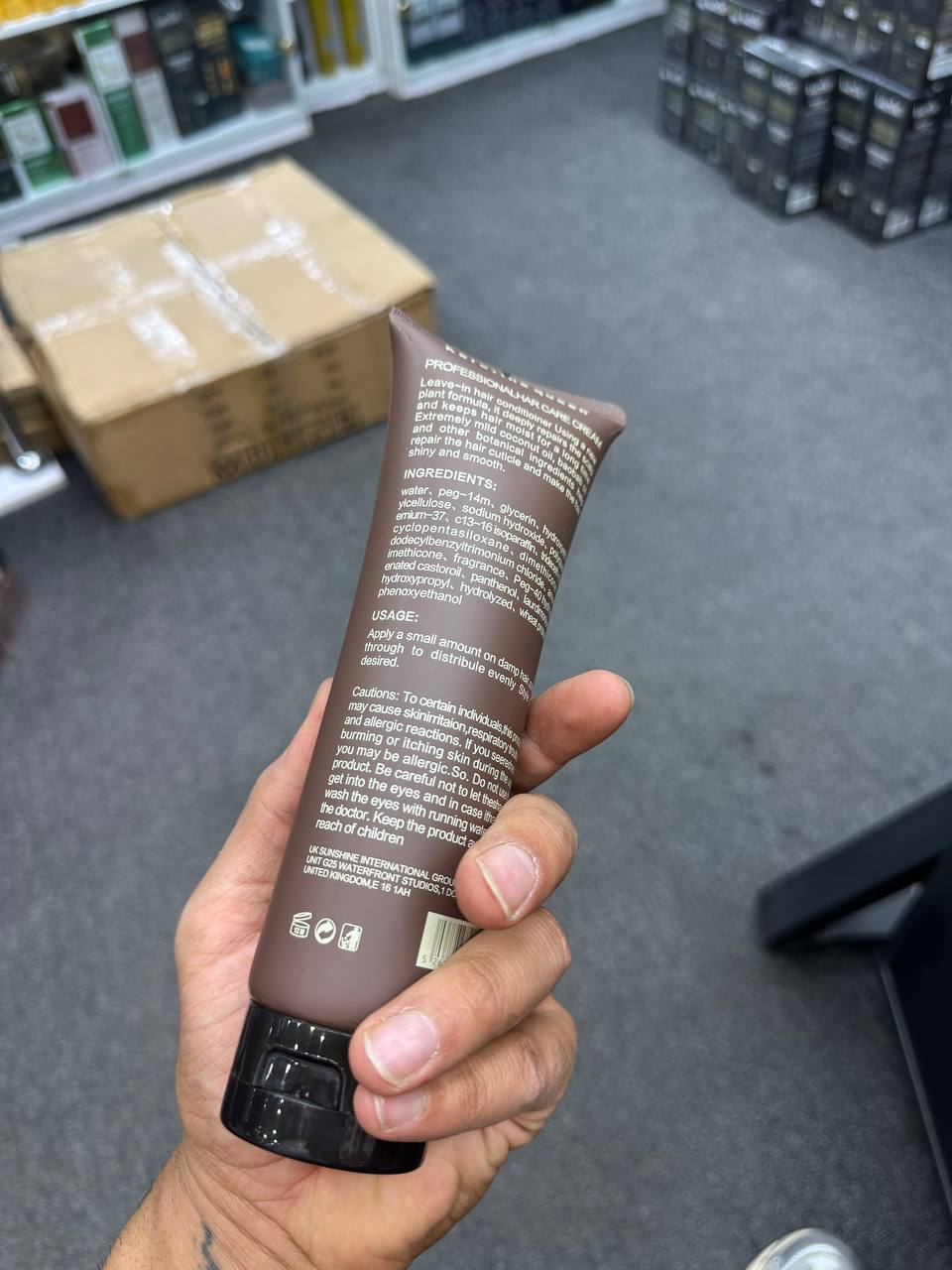 Keratine Queen Deep Hydration Protein Brazilian Professional Hair Care Cream