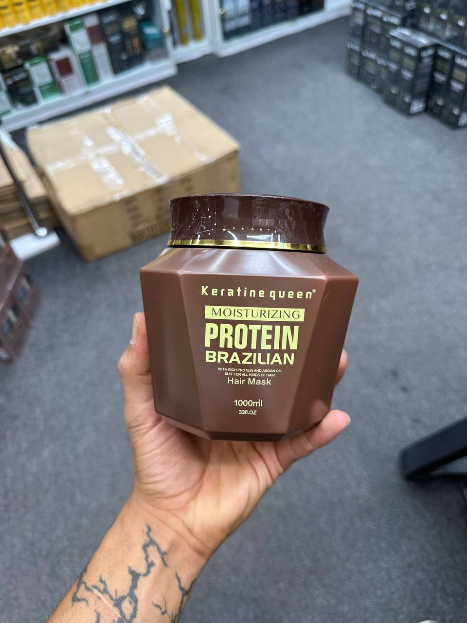 Keratine Queen Brazilian Hair Mask